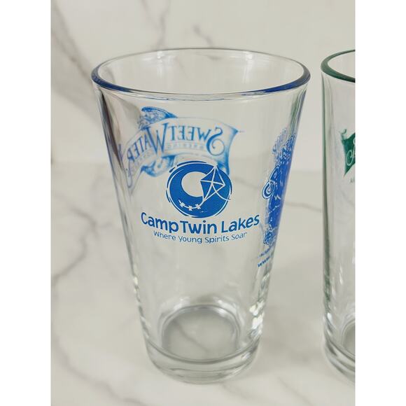 Sweetwater Brewing Company Pint Beer Clear Glass 16oz Drinkware 5 1/2" x2 - Picture 7 of 14